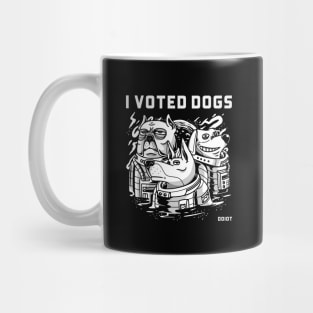 I Vote Dog Mug